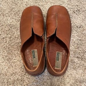 Josef Seibel Leather Slip On Loafer Womens 7.5